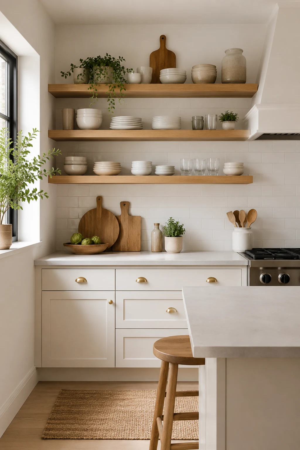 Open Shelving That Keeps Small Kitchens Airy — kitchen ideas for small spaces