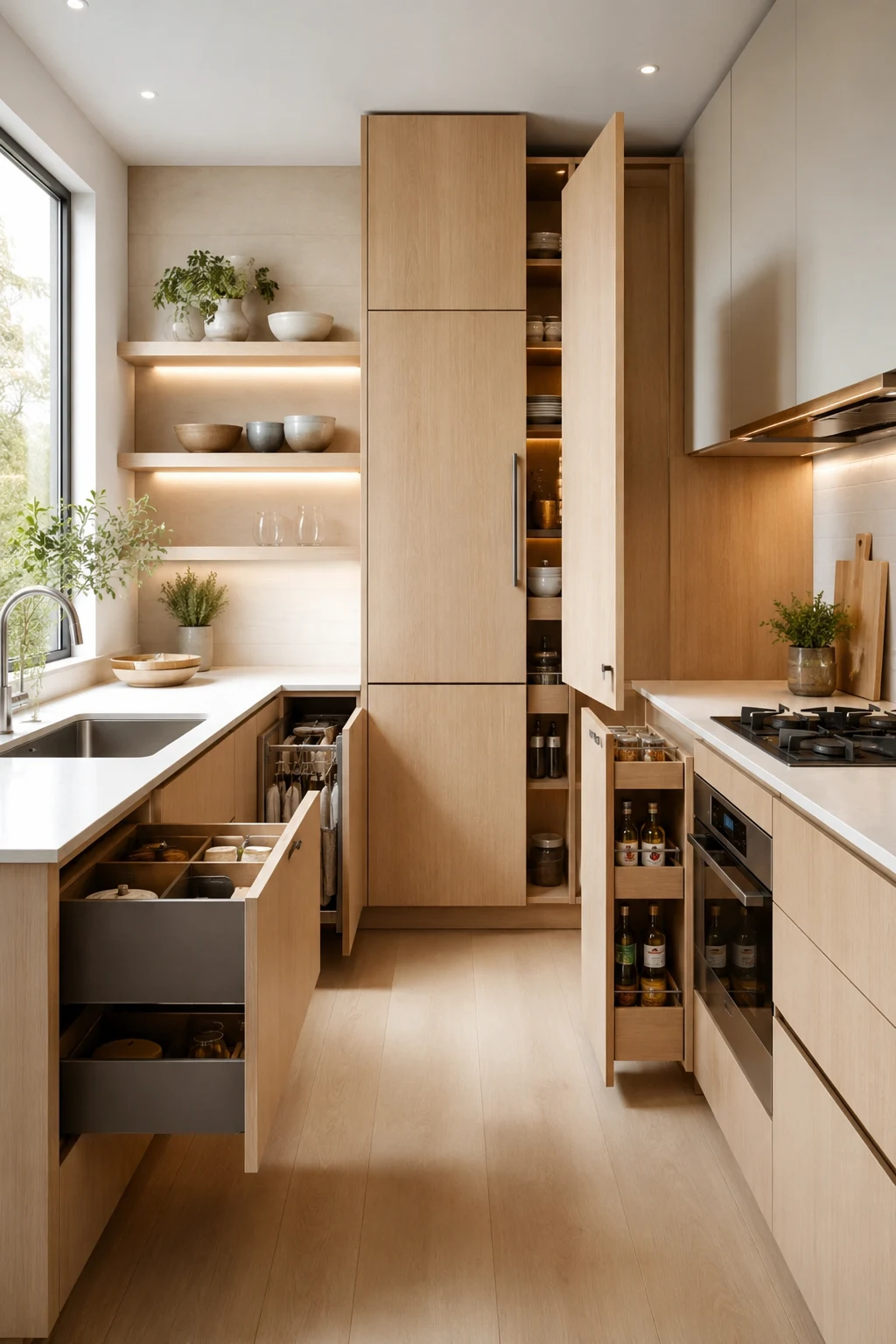 Kitchen Ideas for Small Spaces with Hidden Storage — kitchen ideas for small spaces