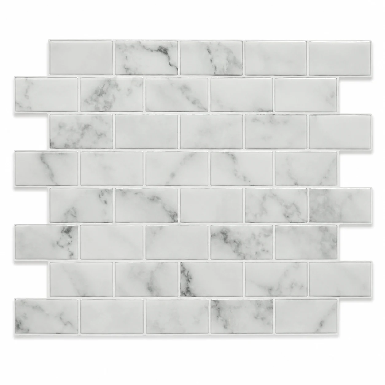 Art3d Peel and Stick Marble Subway Tile Backsplash