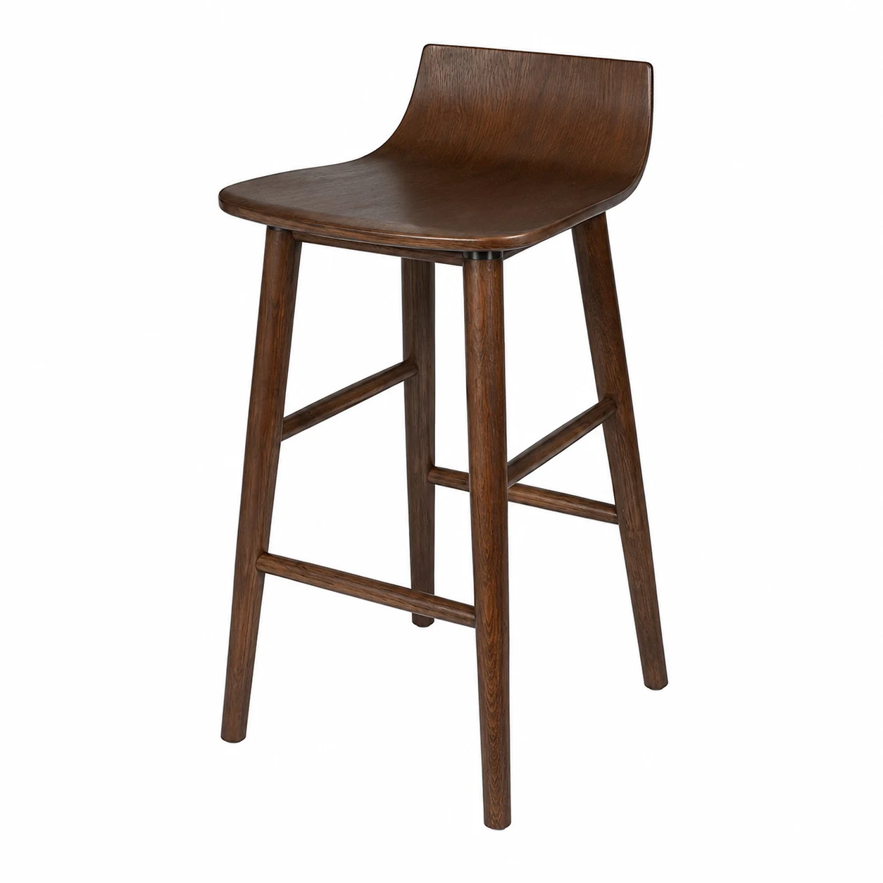 Winsome Satori Counter Height Bar Stool, Walnut