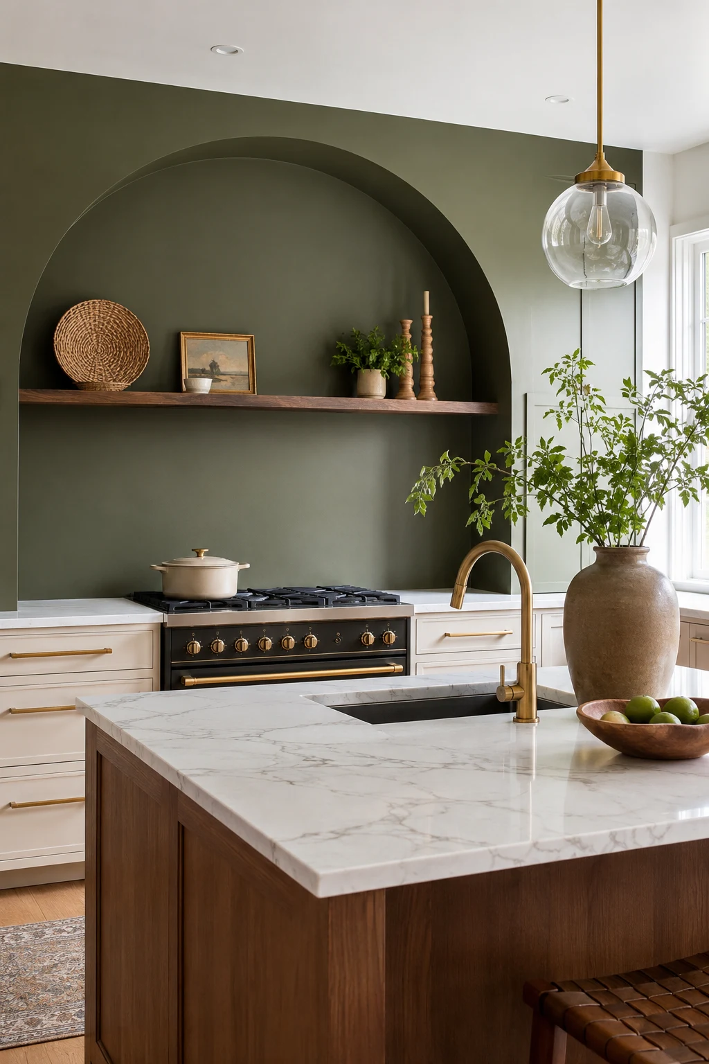 Create a Statement Kitchen Wall Ideas Feature with Paint — kitchen wall ideas