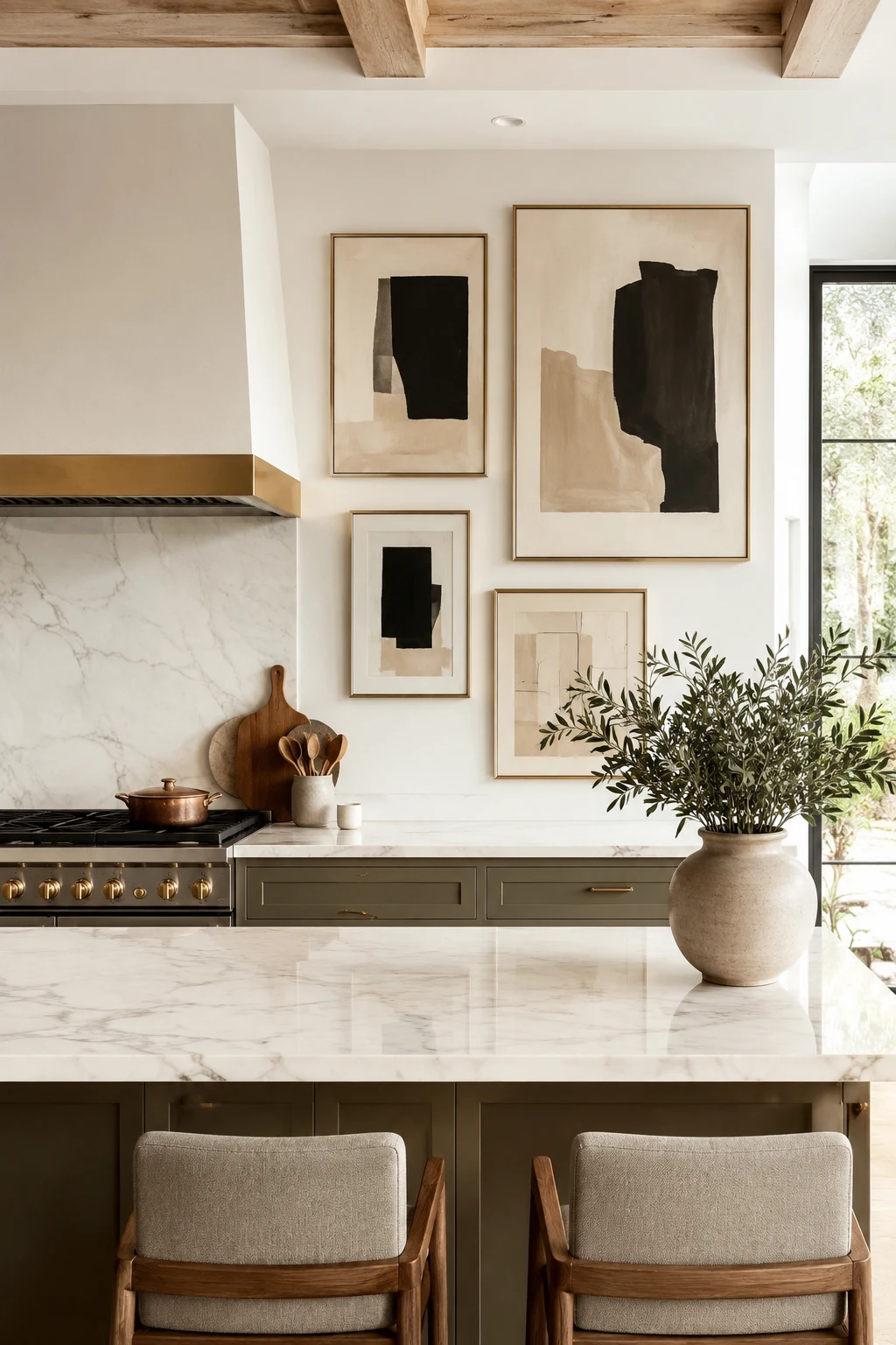 Decorate with Oversized Artwork and Framed Prints — kitchen wall ideas