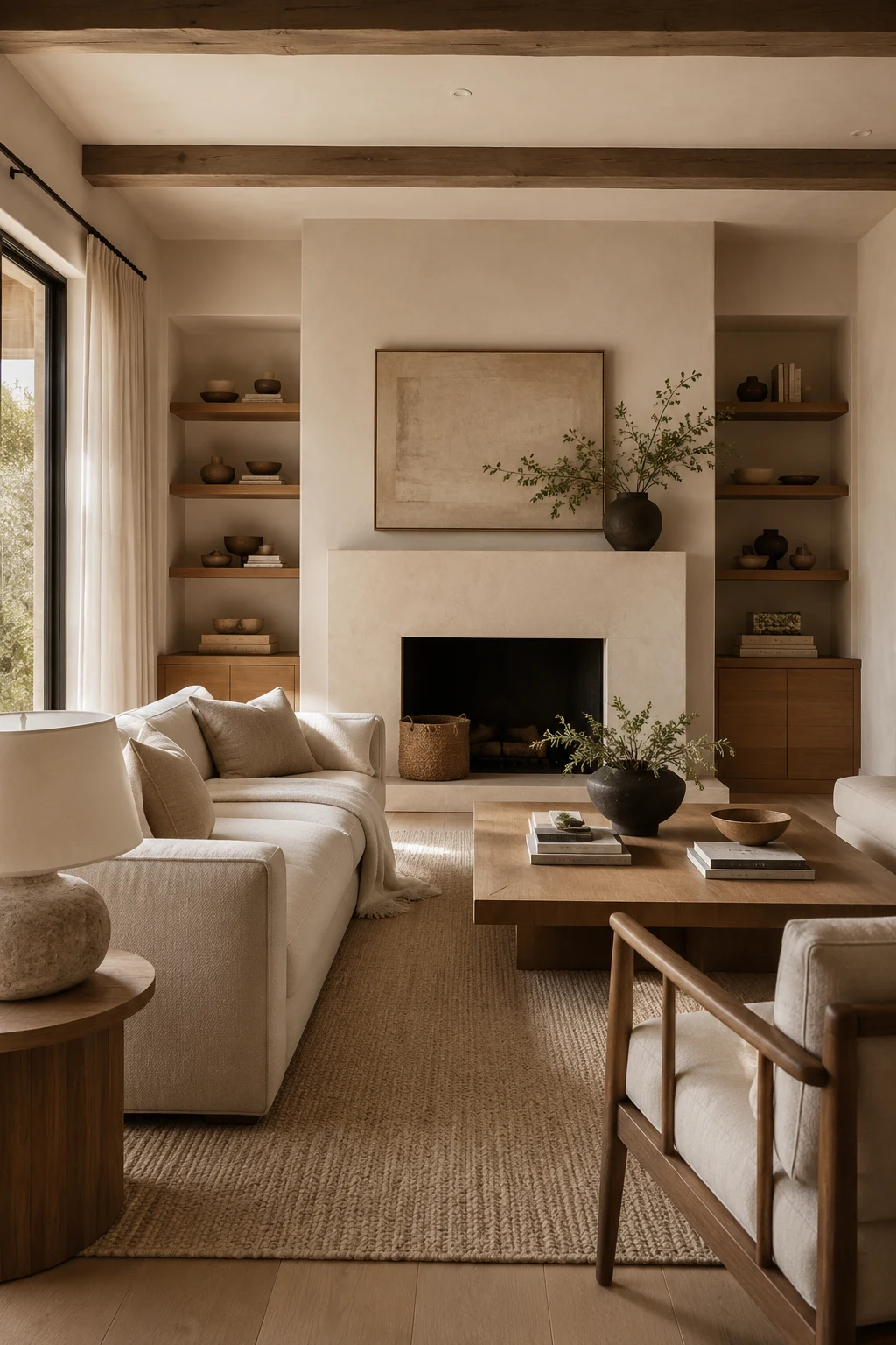 Build Living Room Inspiration Around a Calm Neutral Palette — living room inspiration