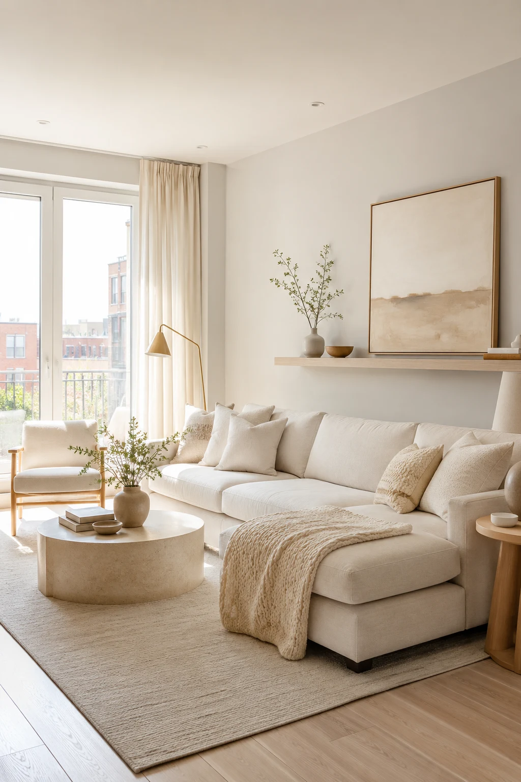 Build Your Living Room Inspiration Apartment Around a Light Color Palette — living room inspiration apartment