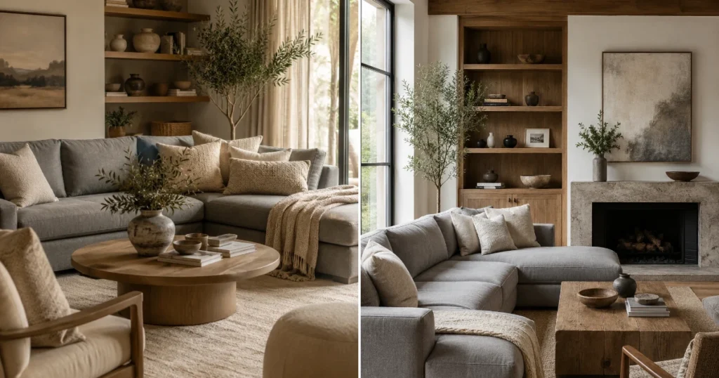 living room inspiration grey couch