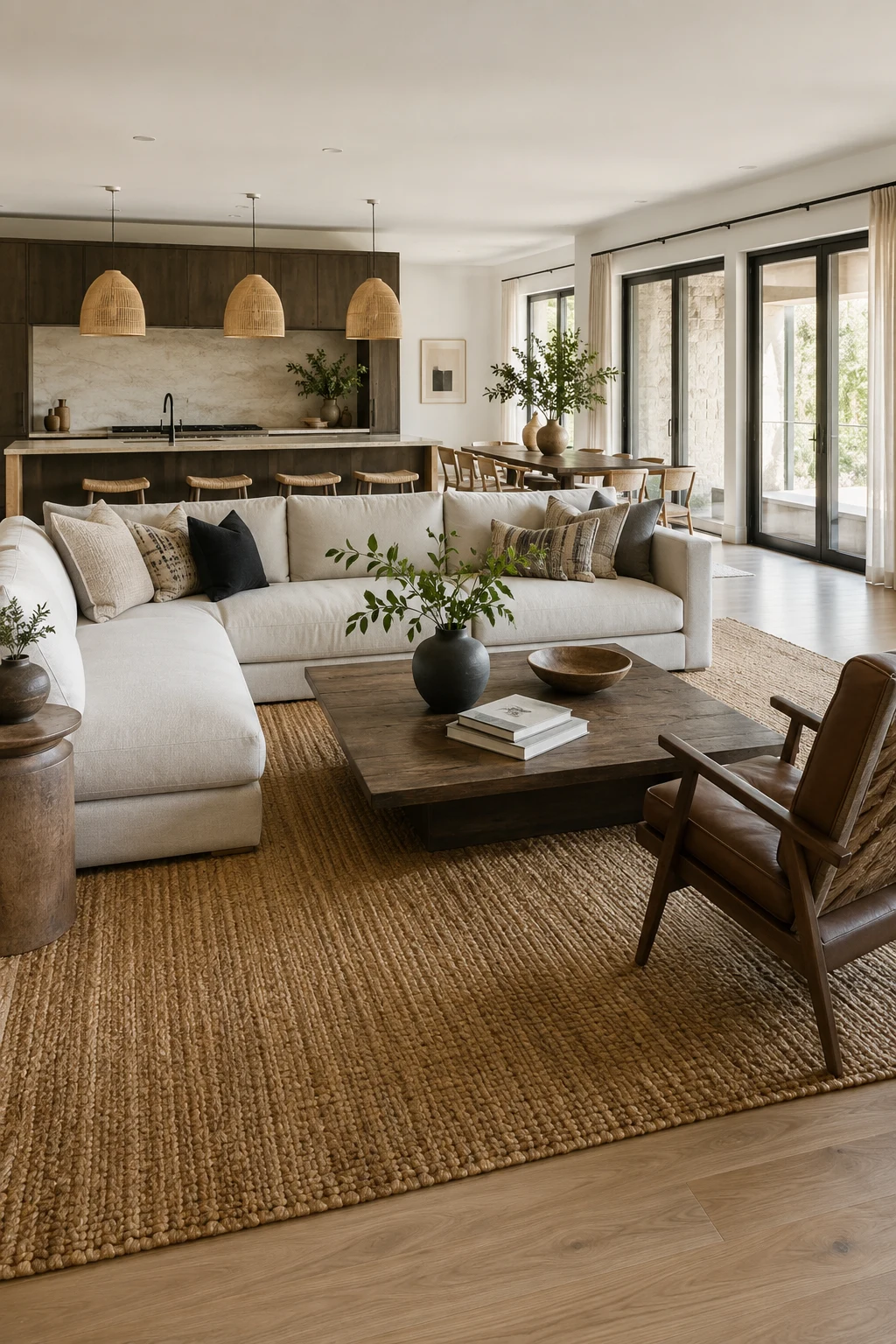 Living Room Rug Inspiration for Open-Concept Homes — living room rug inspiration