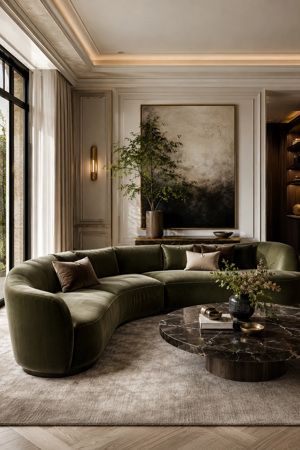 Invest in a Statement Sofa for Luxury Living Room Inspiration — luxury living room inspiration