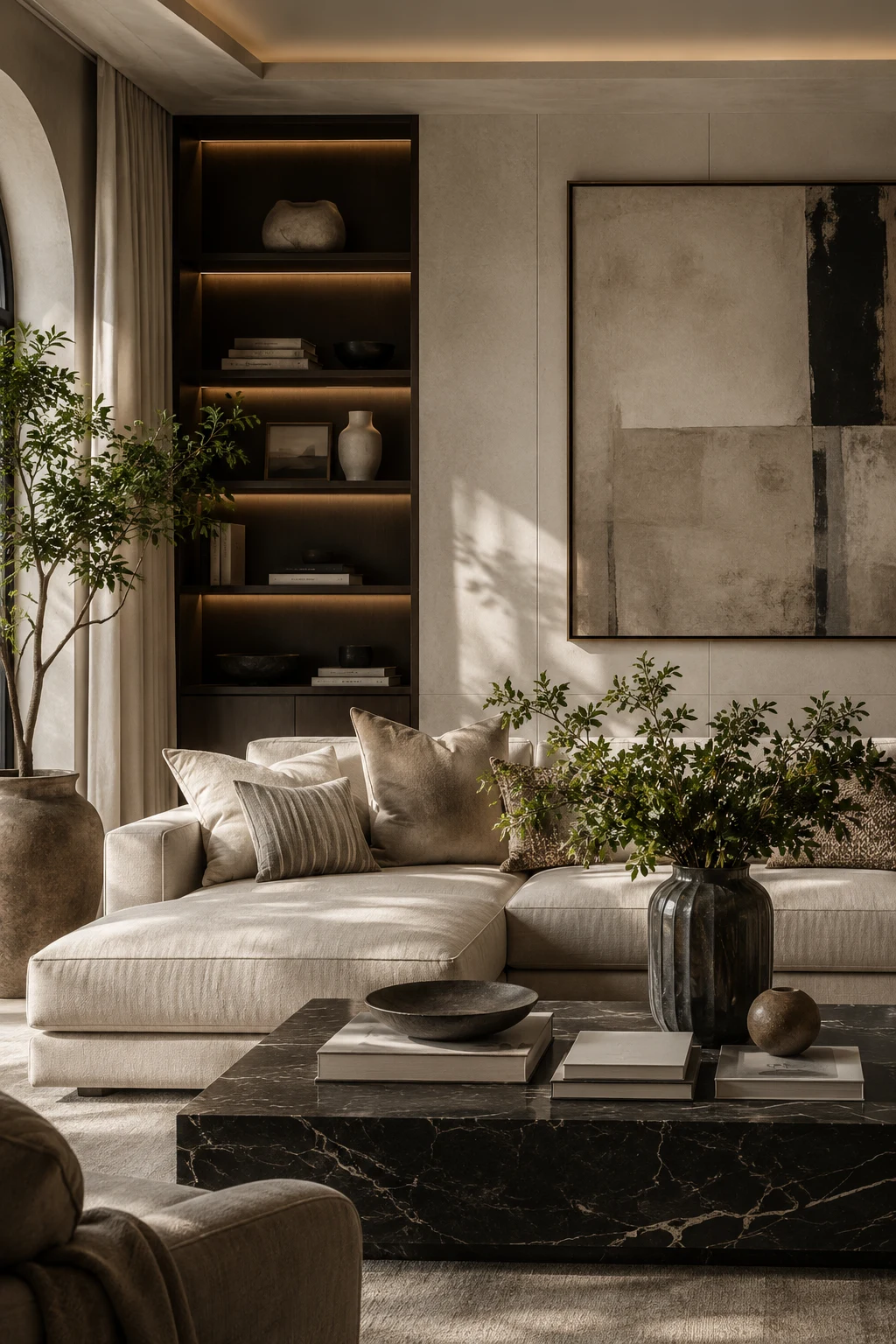 Finish with Curated Accessories That Feel Intentional — luxury living room inspiration