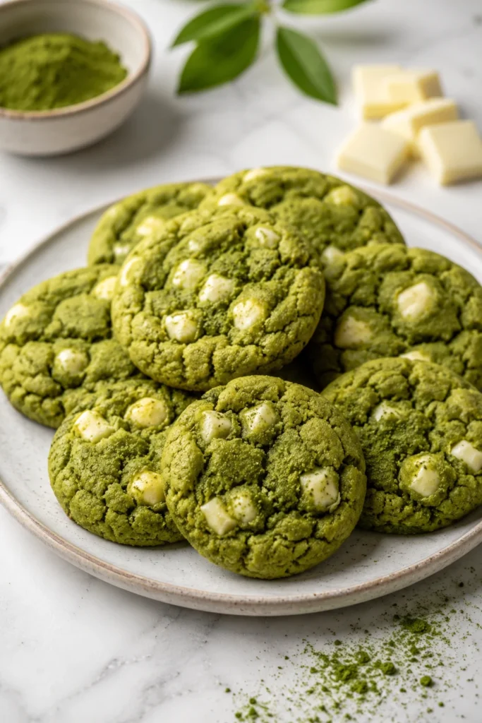 matcha cookies rezept