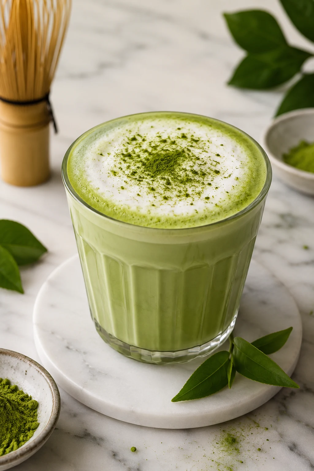 Matcha latte recipe
