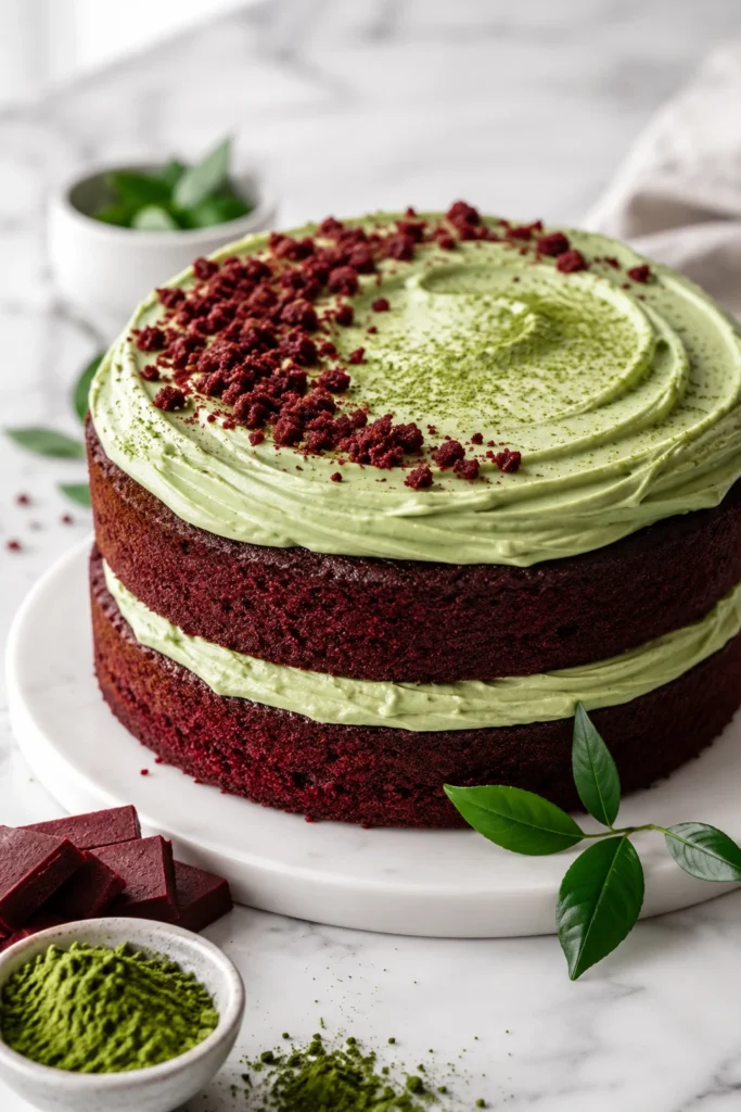 matcha & red velvet