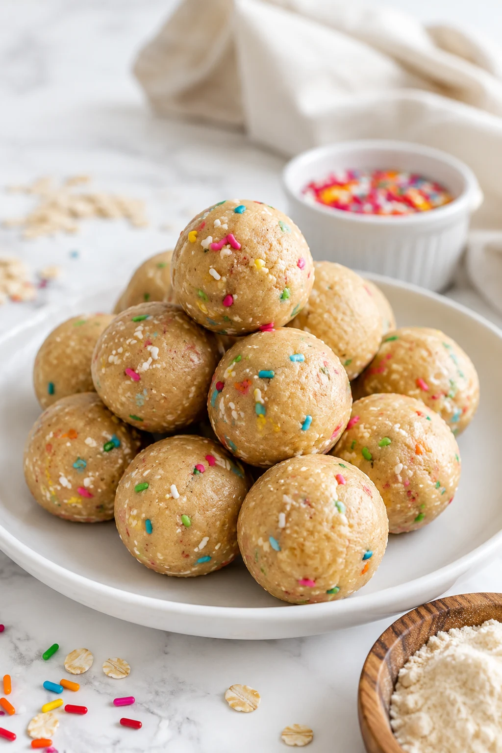 No bake cake batter protein balls recipe β easy step-by-step dish