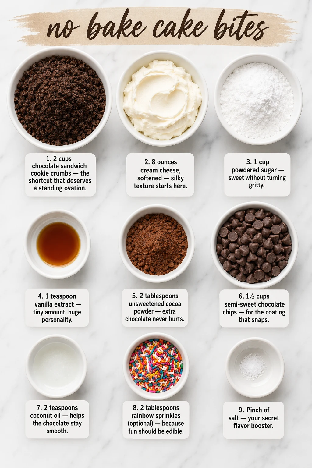 no bake cake bites ingredients no bake cake bites ingredients