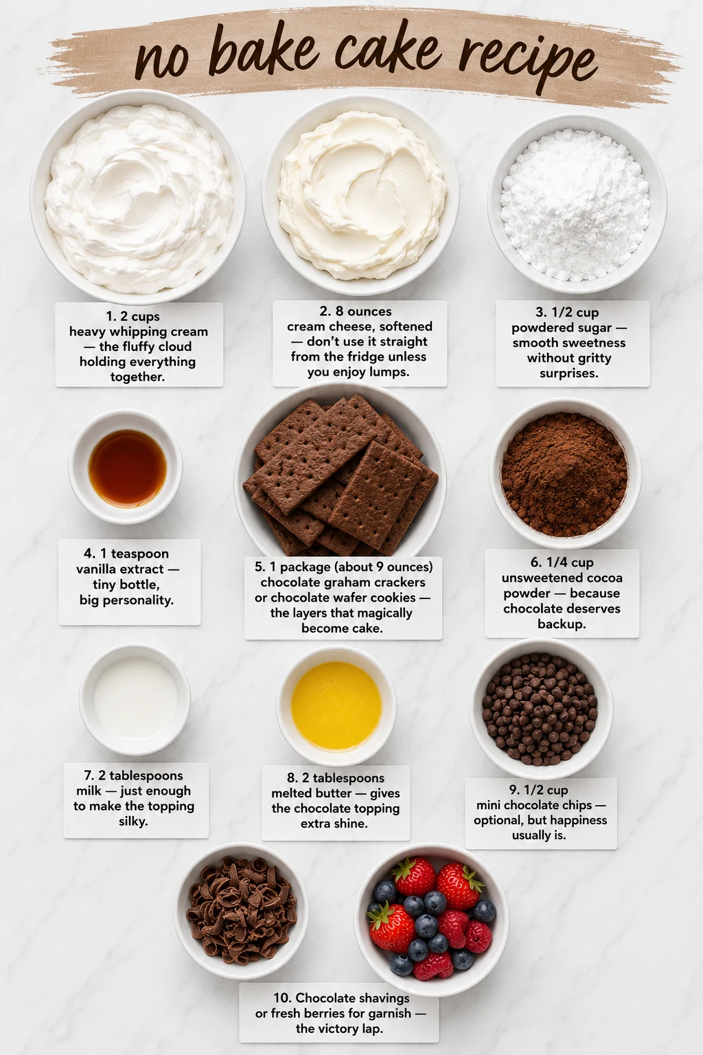 no bake cake recipe ingredients no bake cake recipe ingredients