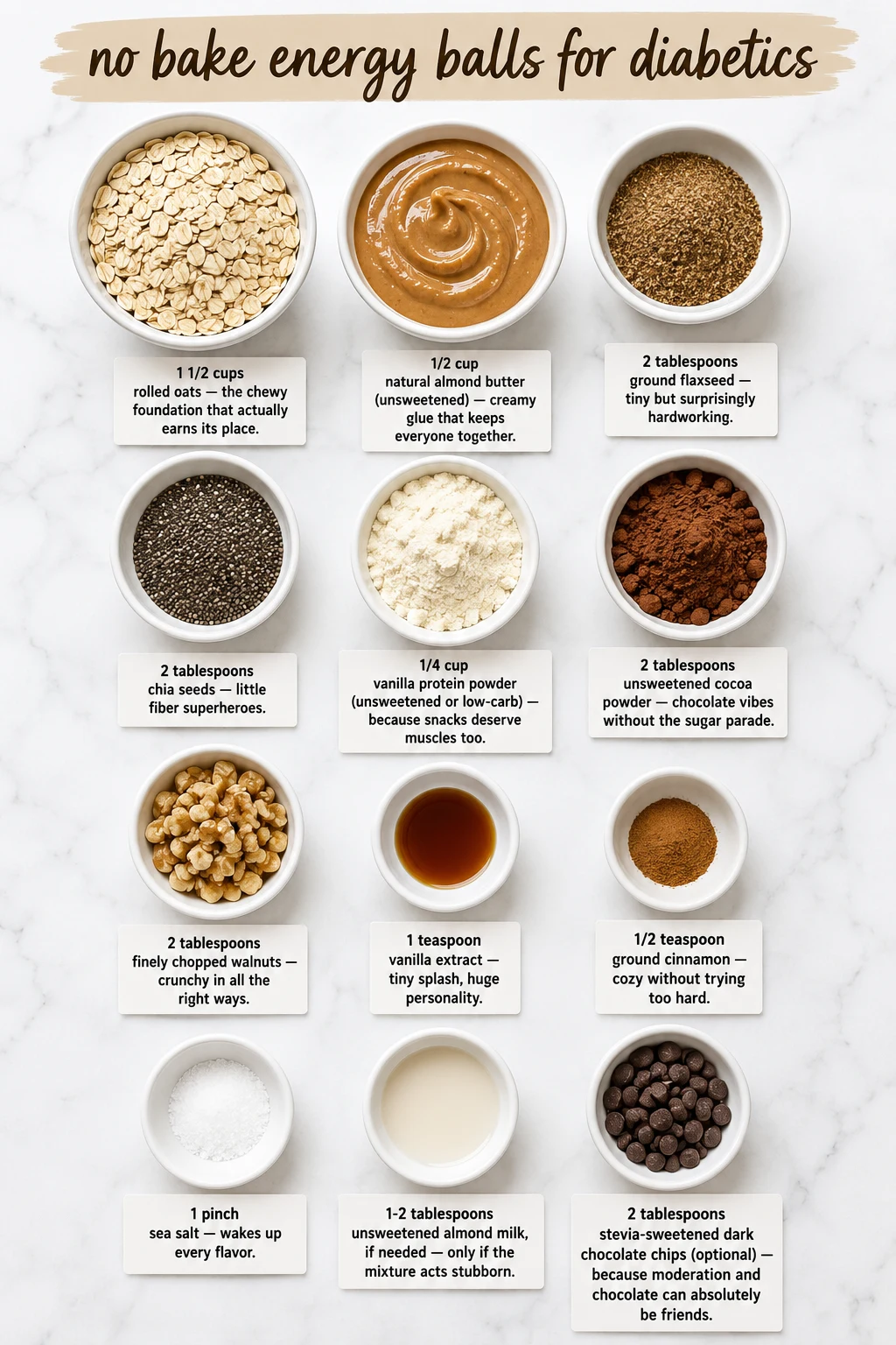 no bake energy balls for diabetics ingredients no bake energy balls for diabetics ingredients