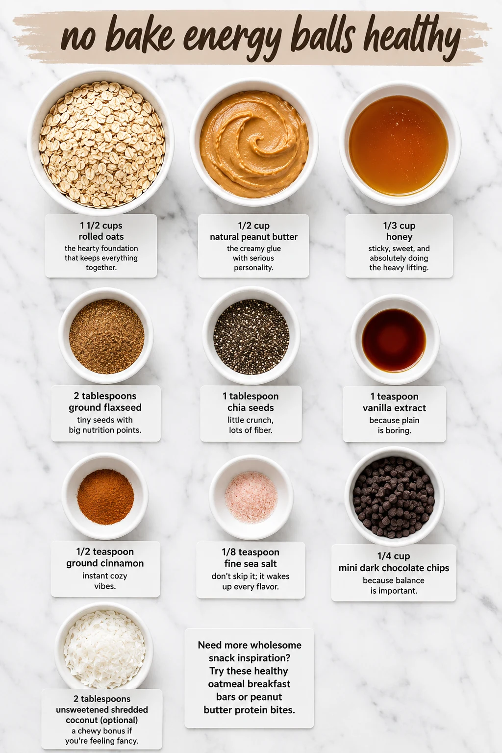 no bake energy balls healthy ingredients