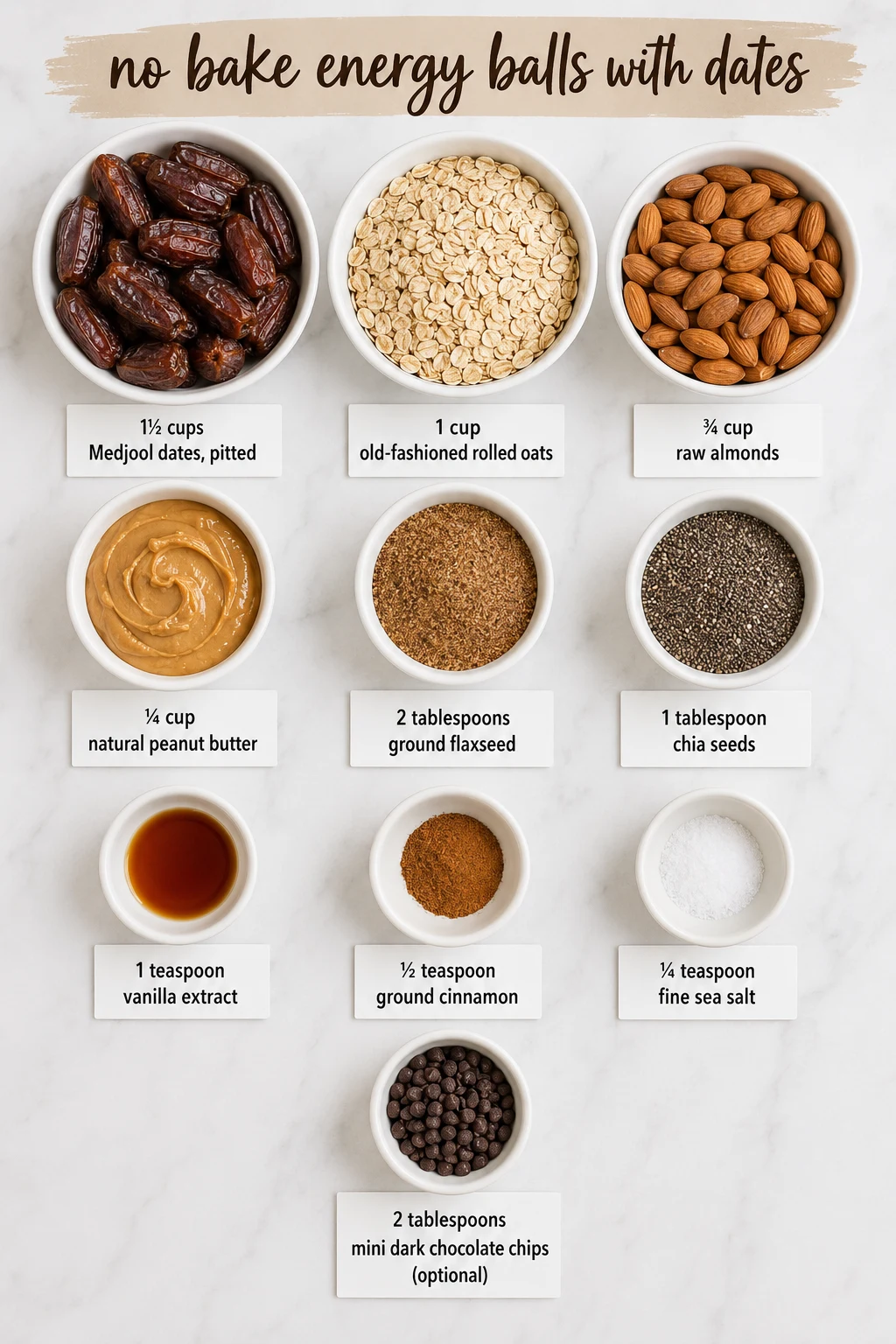 no bake energy balls with dates ingredients no bake energy balls with dates ingredients