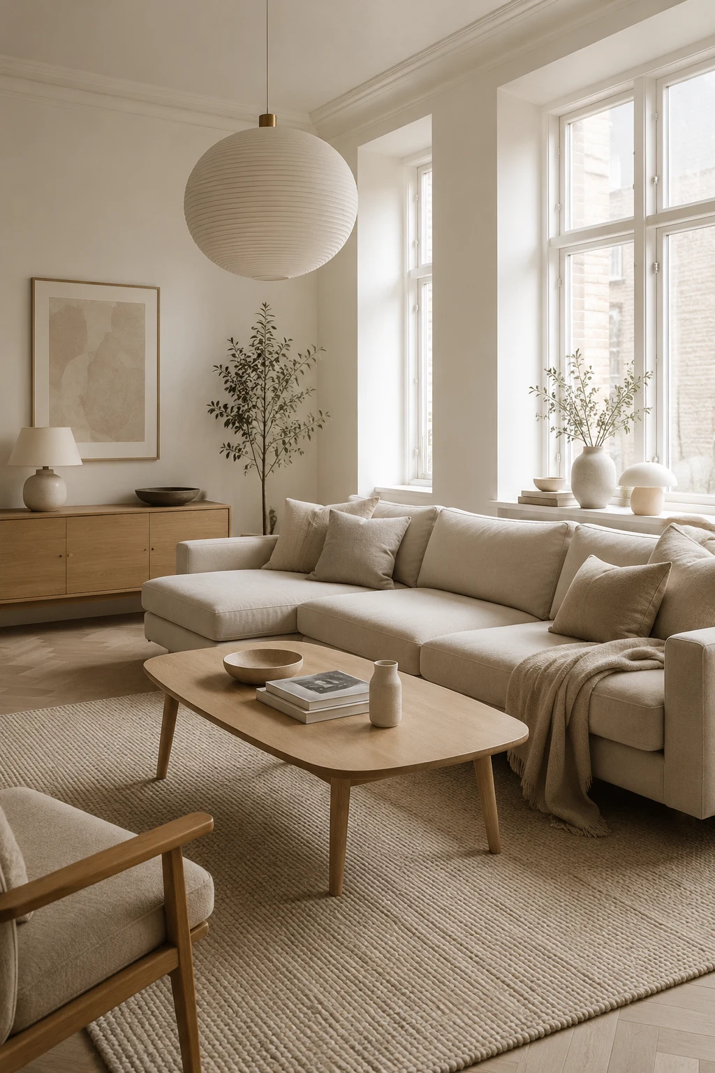 Build Your Nordic Living Room Inspiration Around a Soft Neutral Palette — nordic living room inspiration