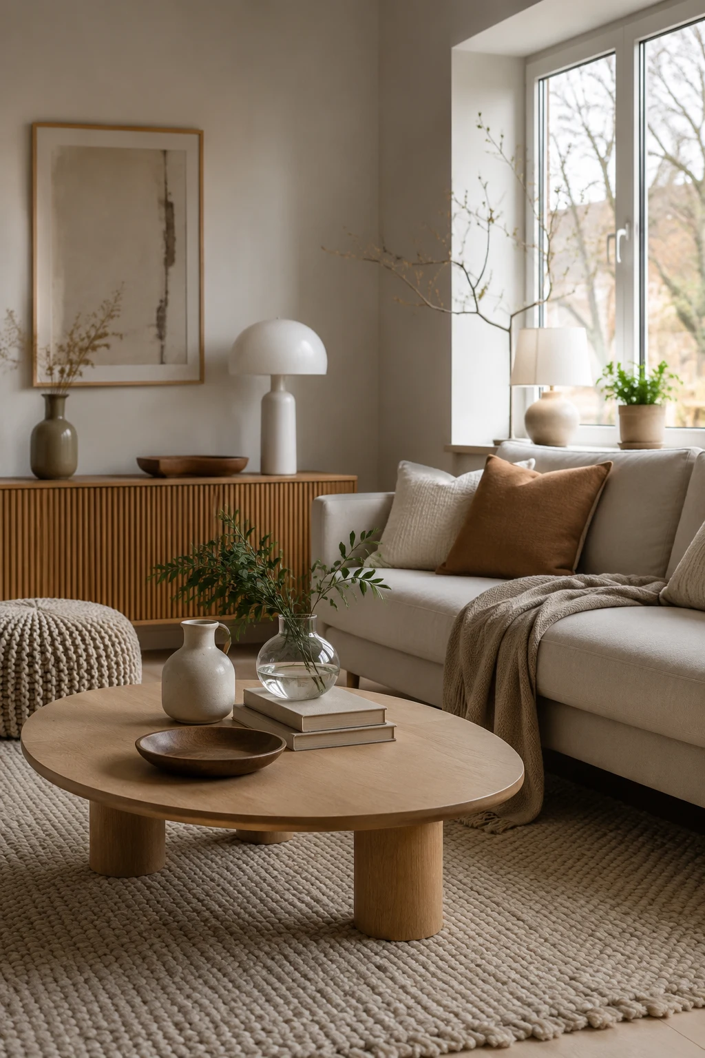 Finish Your Nordic Living Room Inspiration with Thoughtful Styling — nordic living room inspiration