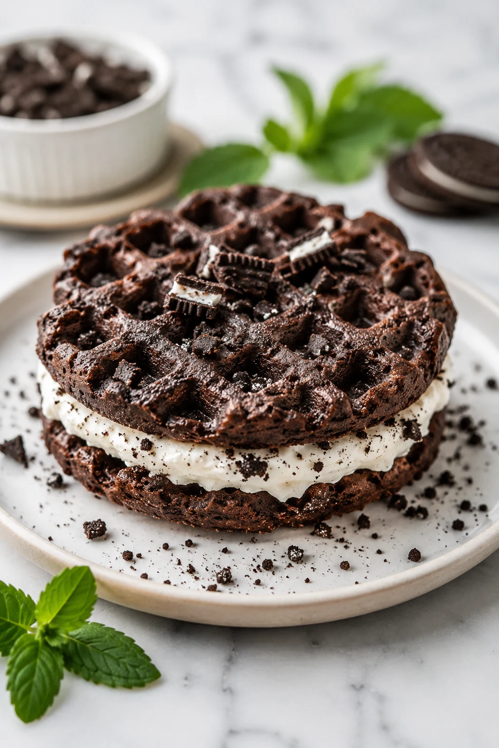 Oreo chaffle recipe keto