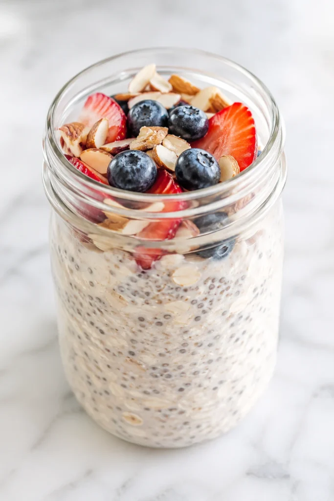 Overnight oats in a jar overnight oats in a jar