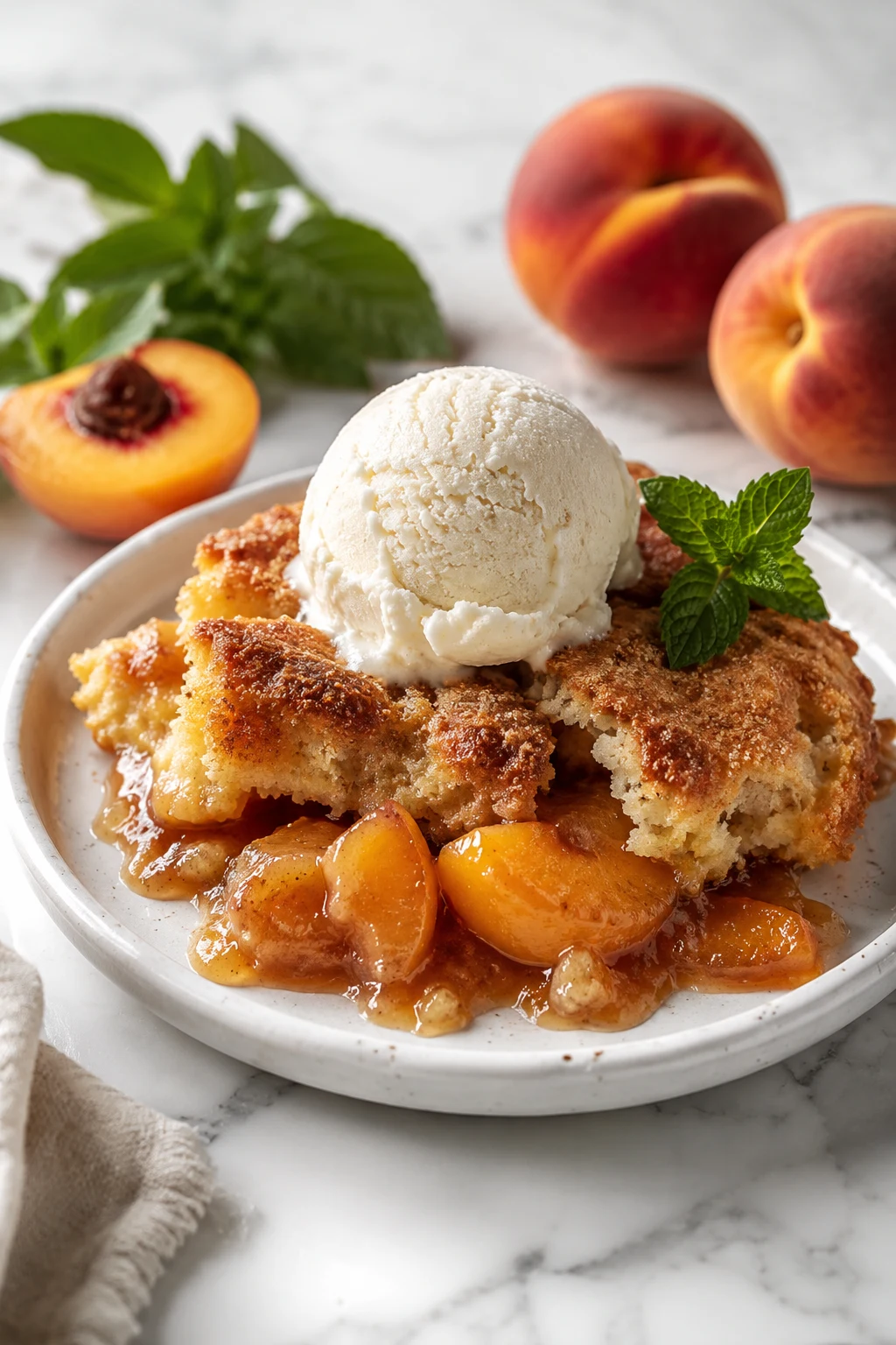 Peach cobbler recipe
