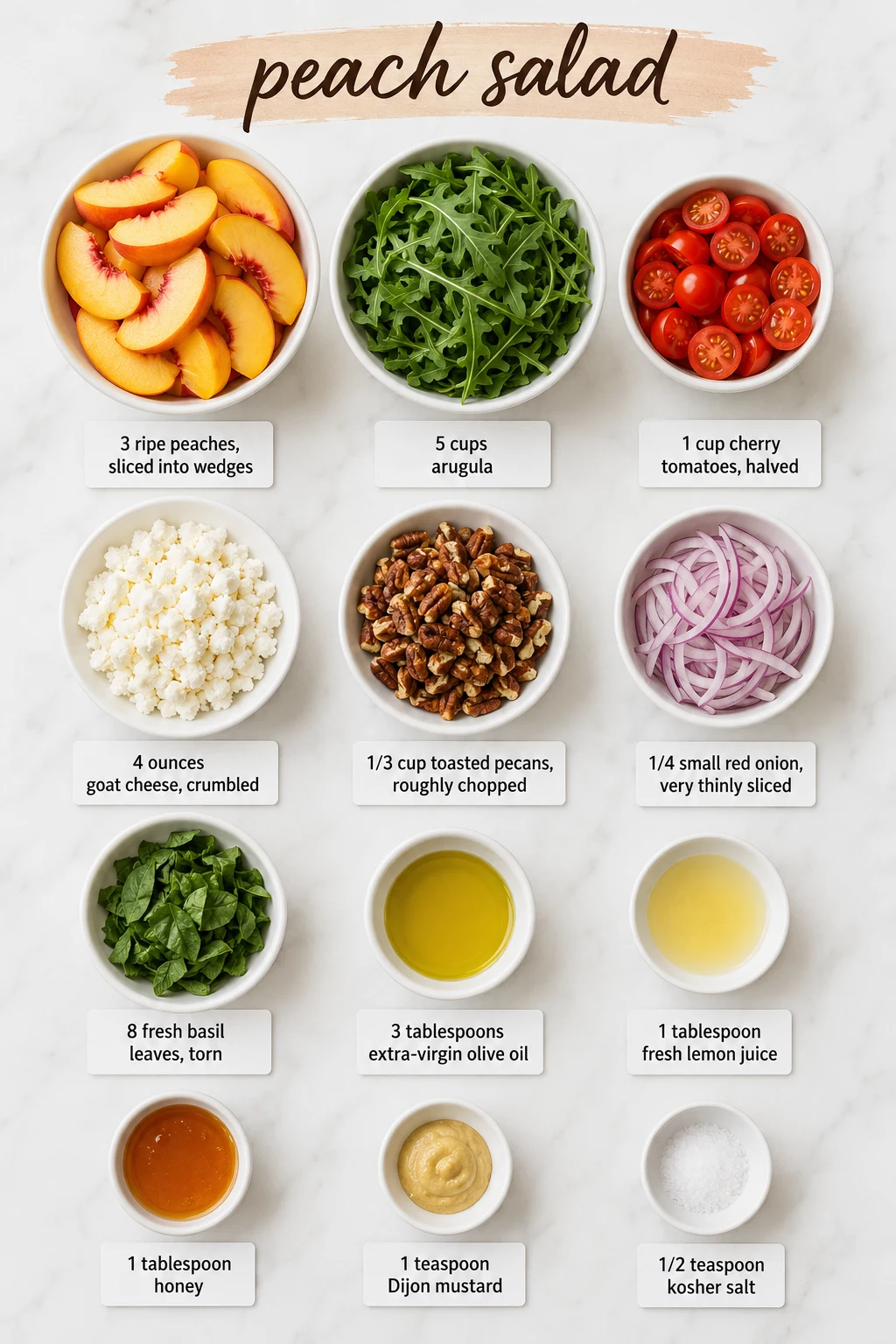 peach salad ingredients peach salad ingredients