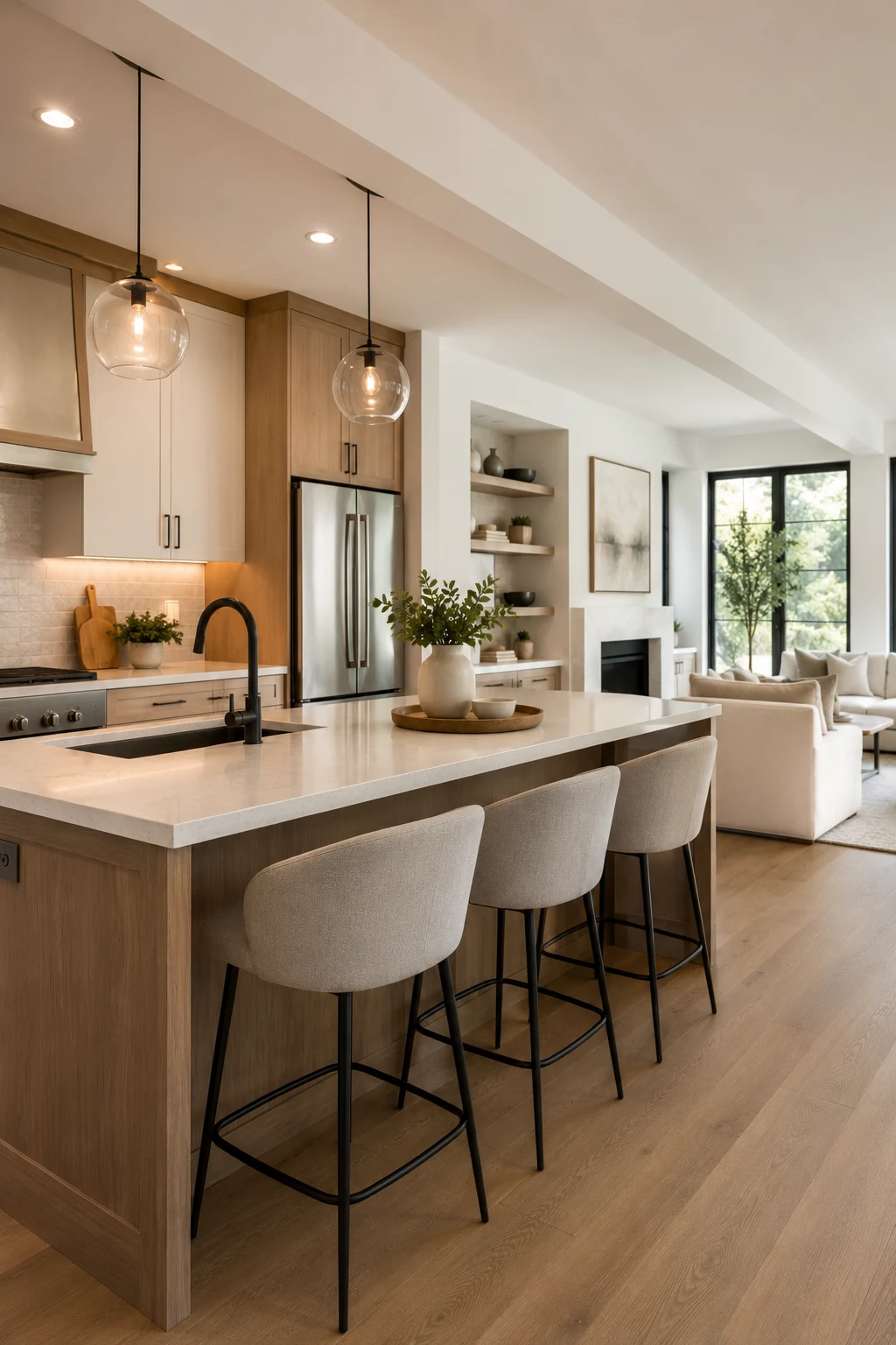 Use Peninsula Kitchen Ideas to Define Open-Plan Spaces — peninsula kitchen ideas