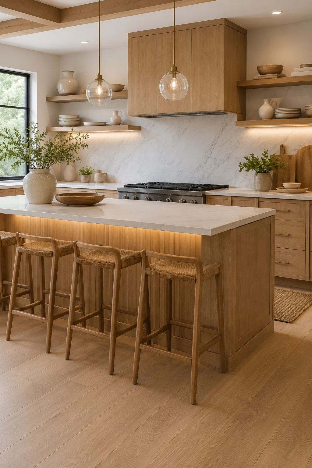 Bring Warmth with Natural Wood Peninsula Kitchen Ideas — peninsula kitchen ideas