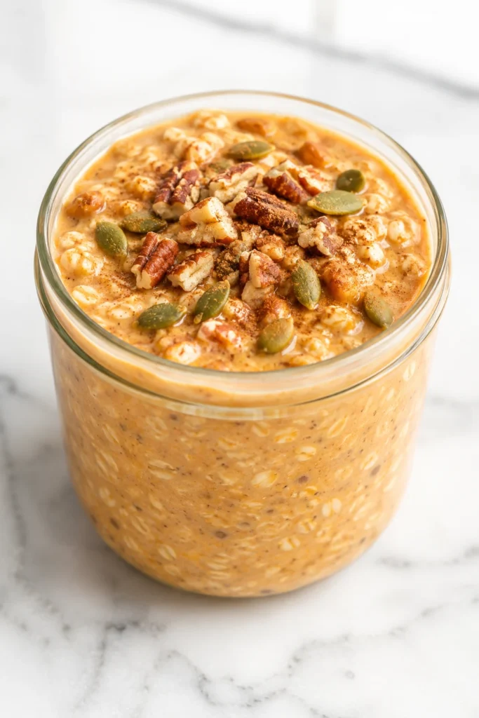 pumpkin overnight oats