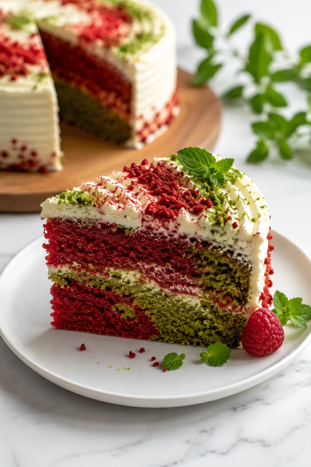 Red velvet dan matcha recipe — easy step-by-step dish