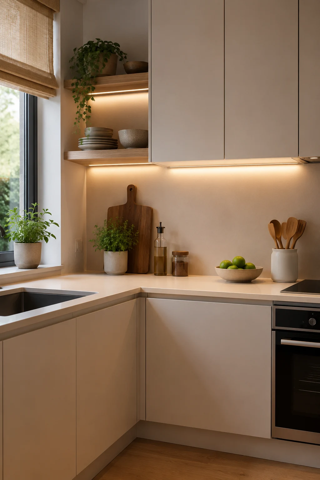 Add Smart Under-Cabinet Lighting — small kitchen ideas