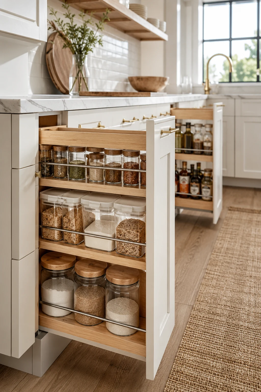 Upgrade Every Cabinet with Pull-Out Organizers for Small Kitchen Storage Ideas — small kitchen storage ideas