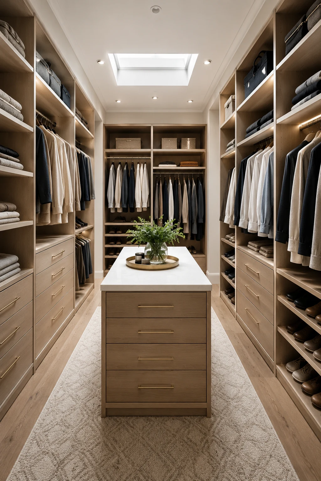 Build Around a Smart Walk In Closet Layout — walk in closet