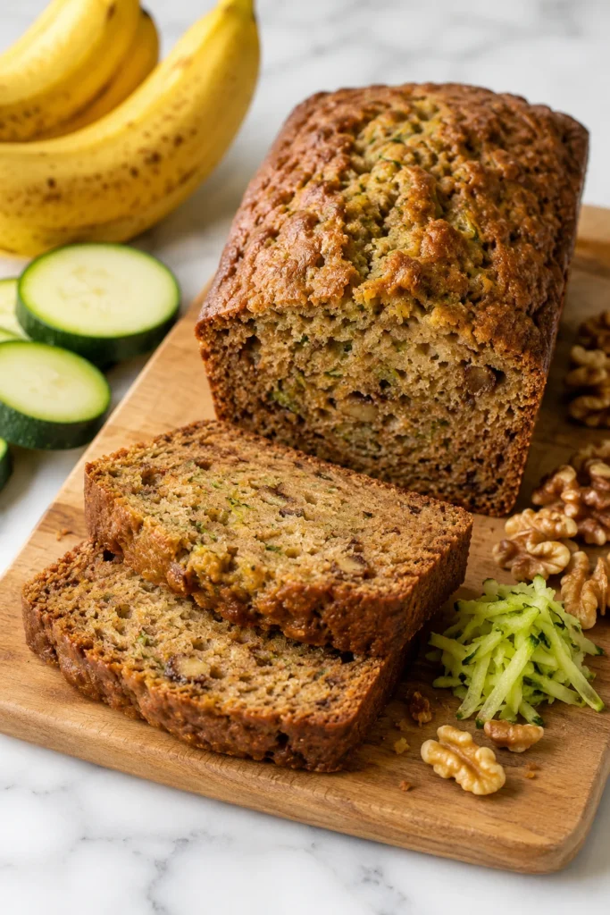 zucchini bread with bananas