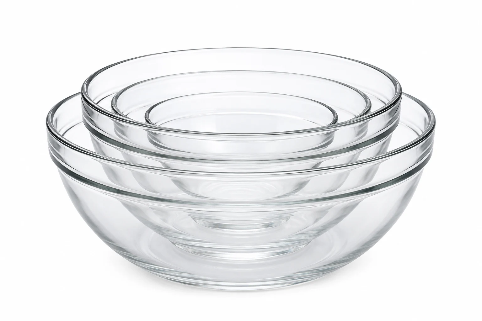 Pyrex Glass Mixing Bowl Set