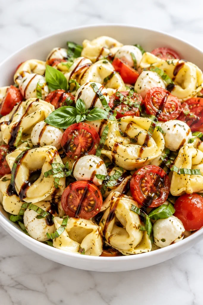 Caprese Tortellini Pasta Salad