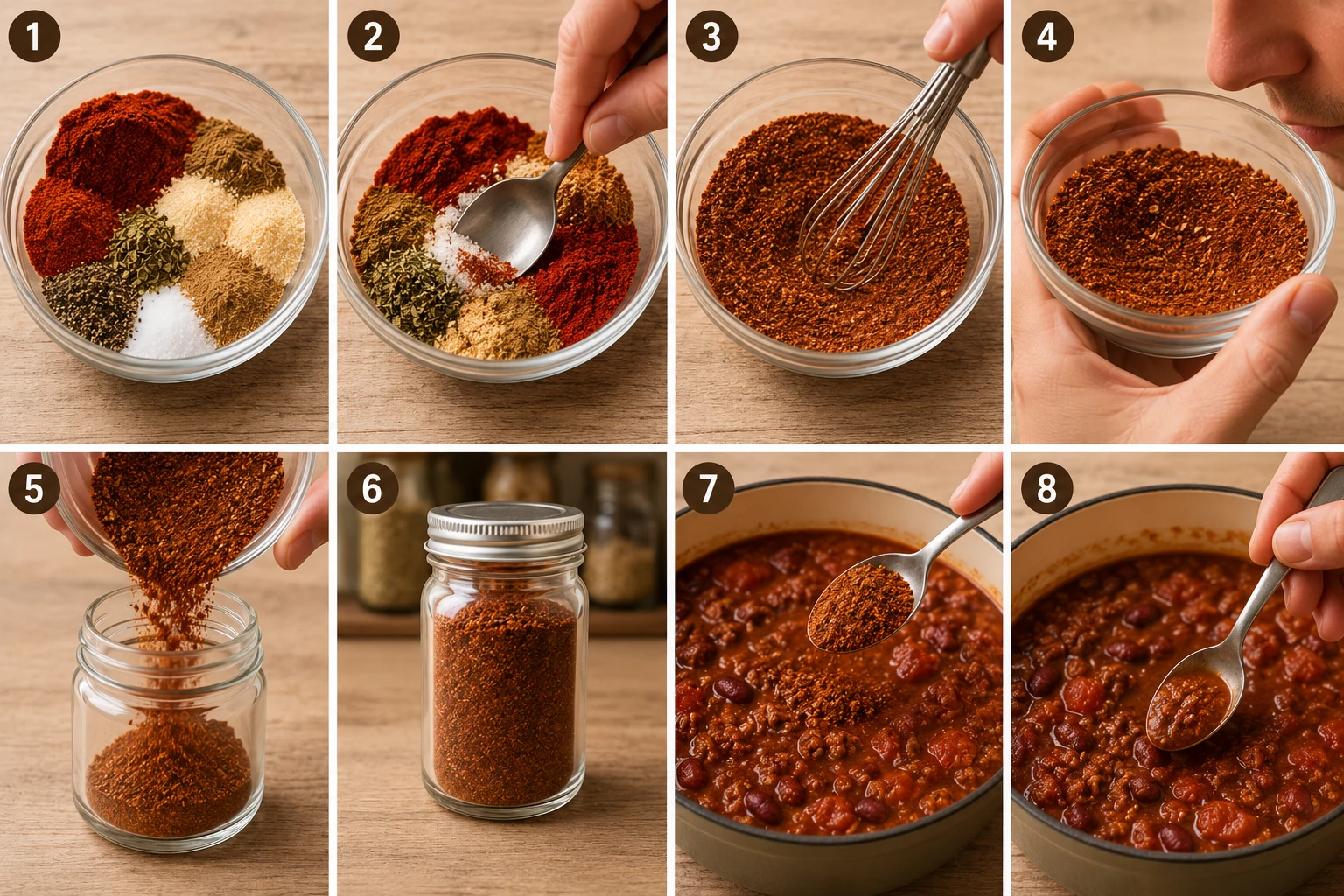 chili seasoning recipe step by step