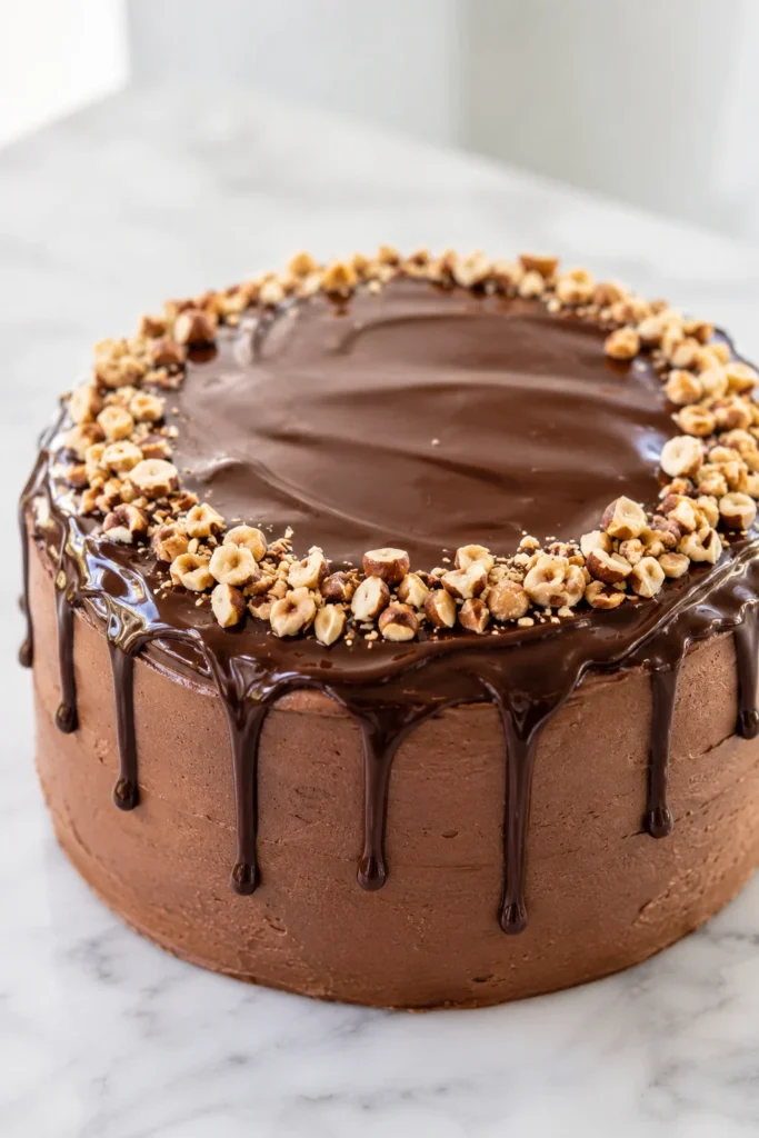 Chocolate nutella cake — Easy & Delicious chocolate nutella cake