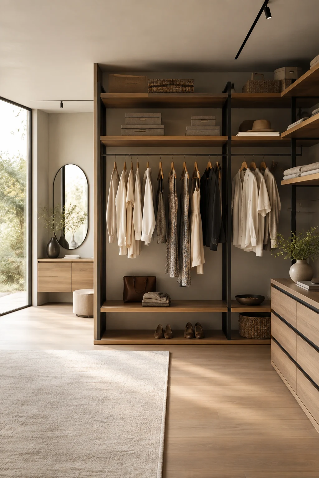 Open Closet Designs for Flexible Living Spaces — closet designs