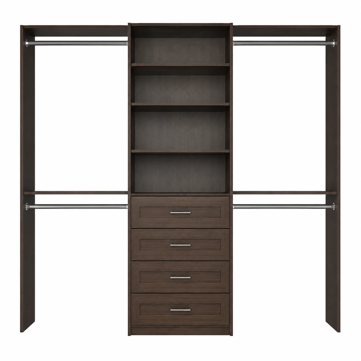 ClosetMaid SuiteSymphony Wood Closet Organizer Kit