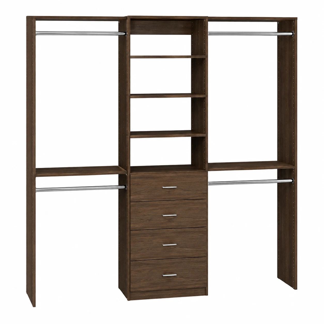 ClosetMaid SuiteSymphony Wood Closet Organizer Kit