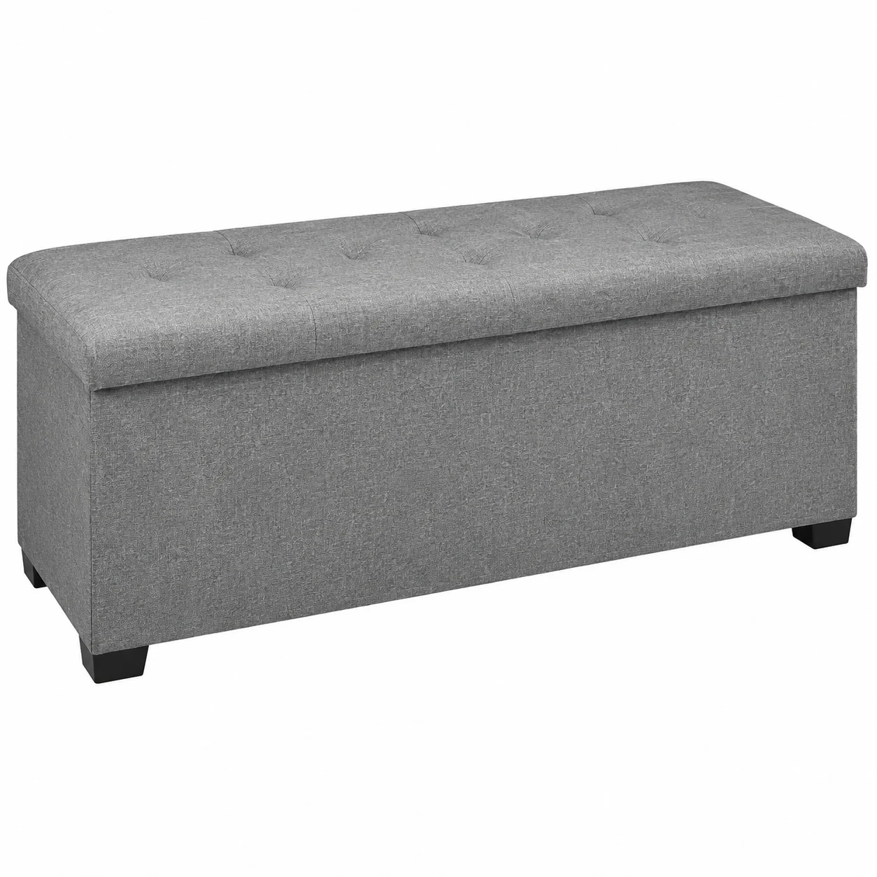 VASAGLE Storage Ottoman Bench with Hidden Storage