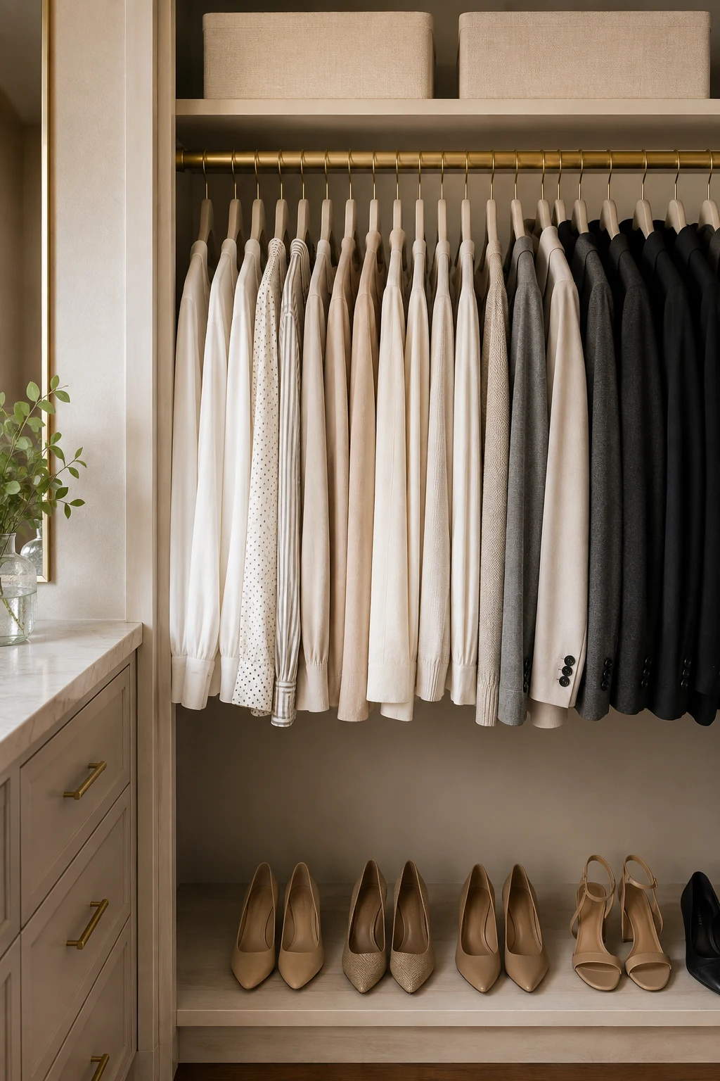 Closet Organization Starts With Slim Velvet Hangers — closet organization