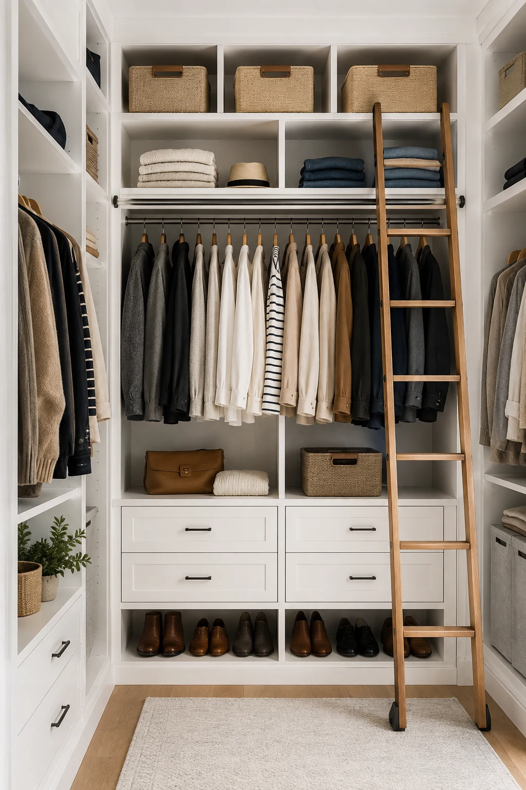 Maximize Vertical Space With Smart Closet Organization — closet organization