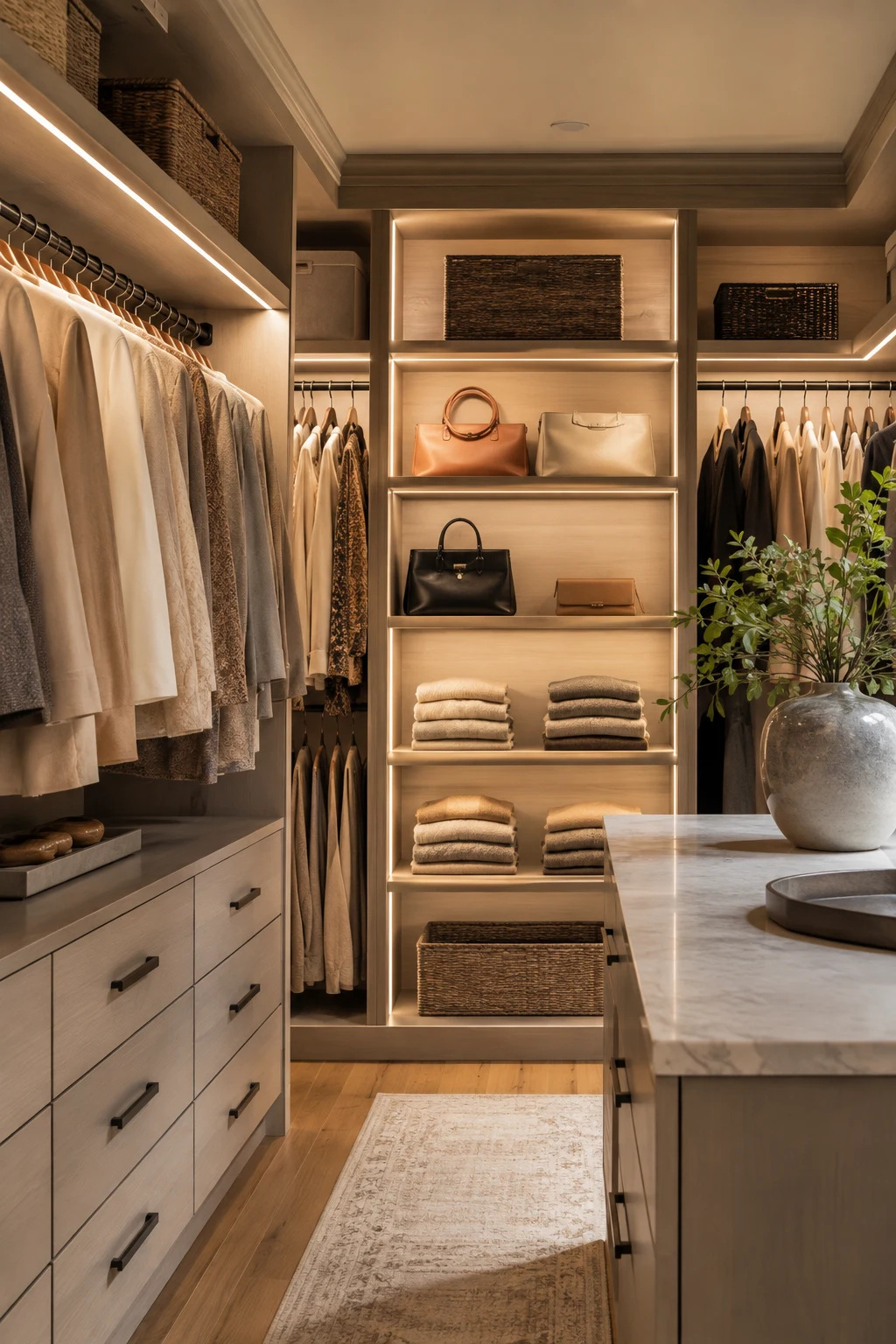 Upgrade Closet Organization With Better Lighting — closet organization