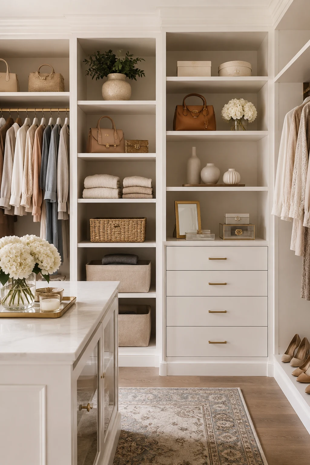 Finish Your Closet Organization With Decorative Details — closet organization