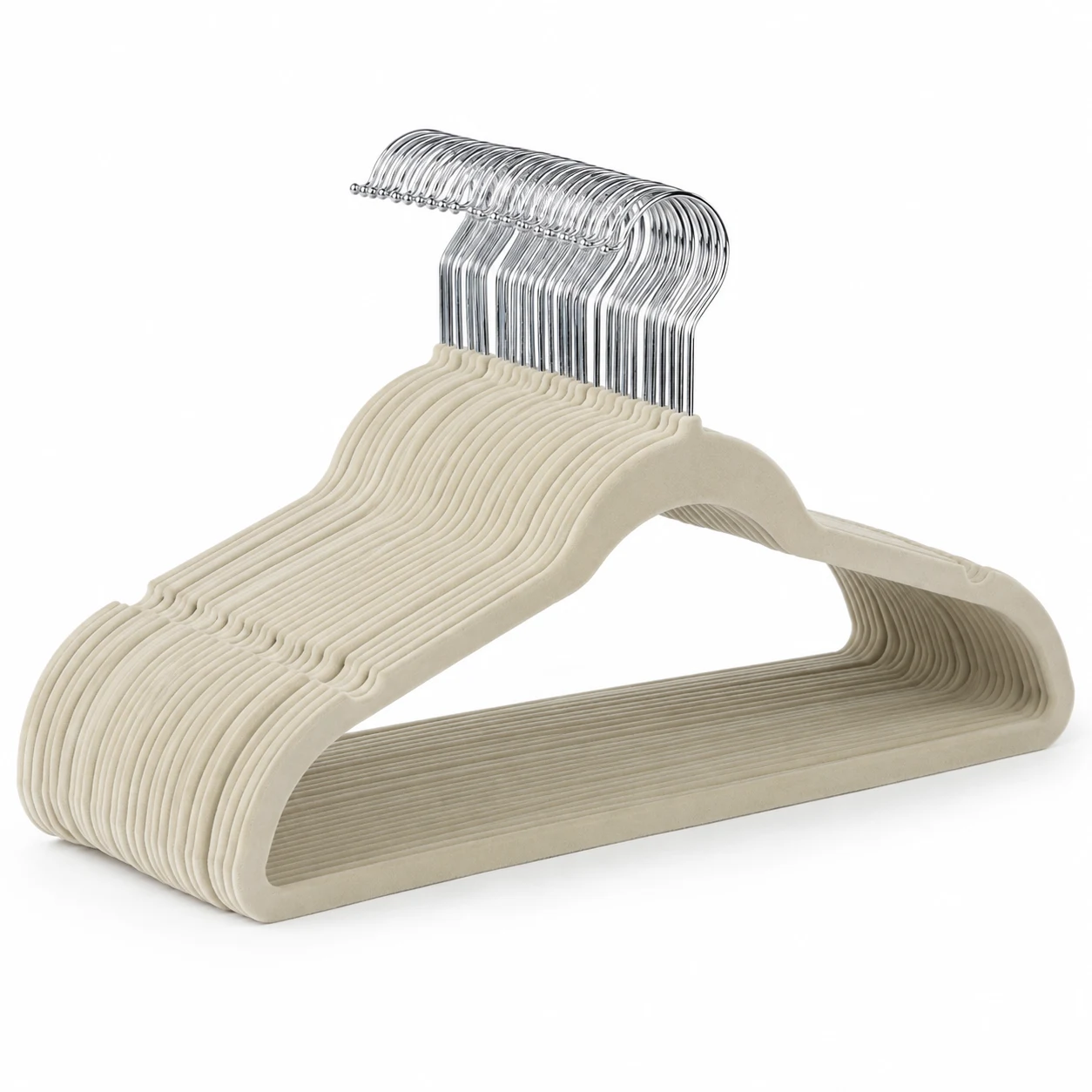 ZOBER Velvet Slim Non-Slip Clothes Hangers (50-Pack)