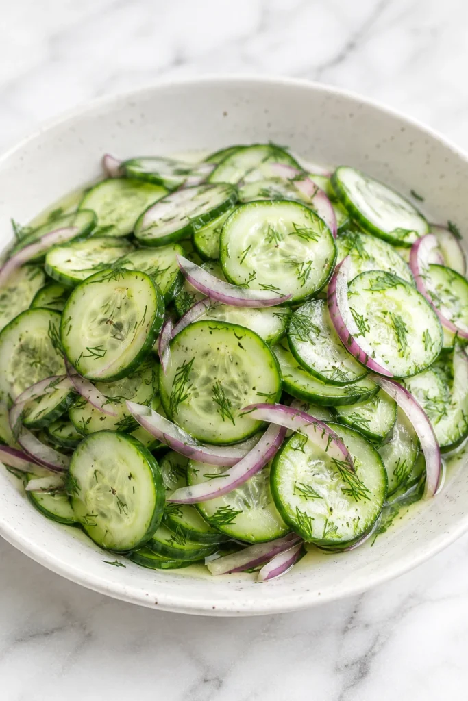 Cucumber Vinegar Salad