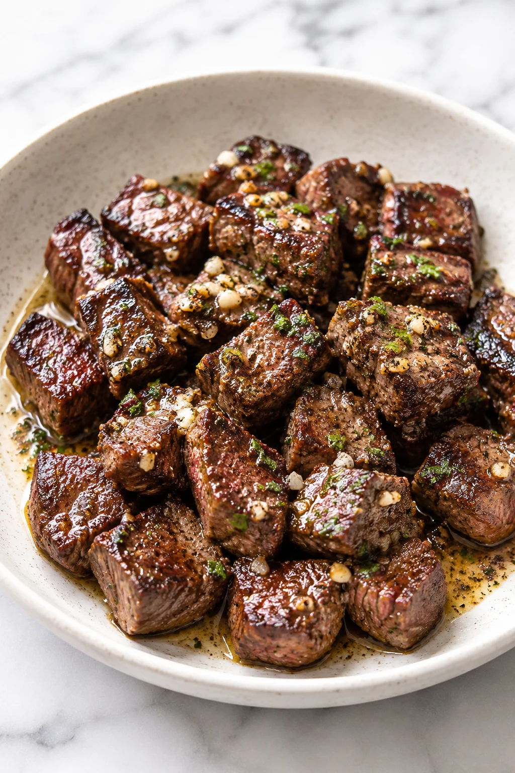 Garlic butter steak bites — Easy & Delicious